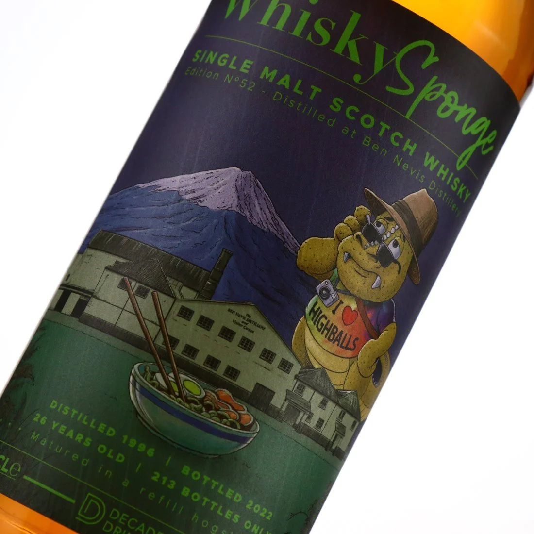 Ben Nevis 1996 Whisky Sponge No.52 — Dramface